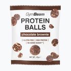 Protein-Bällchen GymBeam Protein Balls 45 g chocolate brownie