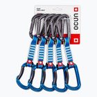 Ocun Falcon QD Zoom PA 12 cm Klettern Ausdrücke 5 Stück blau.