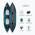 ABSTRACT Azura 375 cm aufblasbares 2-Personen-Kajak