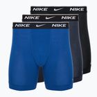 Nike Everyday Cotton Stretch Herren Boxershorts 3 Paar Obsidian/Spiel Royal/Schwarz