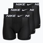 Herrenboxershorts Nike Boxer Brief Long Black / Black