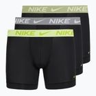 Herrenboxershorts Nike Dri-Fit Essential Micro 3 pack folkstone gray
