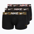 Herrenboxershorts Nike Dri-Fit Essential Micro Trunk 3 pack graphite