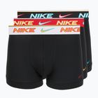 Herrenboxershorts Nike Cotton Stretch Trunk 3 pack steel Grey