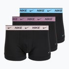 Herrenboxershorts Nike Cotton Stretch Trunk 3 pack charcoal heather