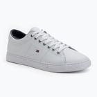 Tommy Hilfiger Herrenschuhe Essential Leather Sneaker weiß
