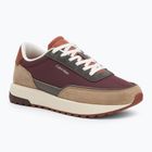 Calvin Klein Herrenschuhe HM0HM01714 Low Top Lace Up Repreve Mix Silver Mink/Vineyard Wine