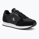 Damen Schuhe Calvin Klein YW0YW01644 Runner Laceup Socke Mg Nylon Mix schwarz
