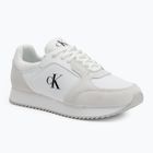 Herrenschuhe Calvin Klein YM0YM01326 Retro Runner Sock Lace Up Ny-Su Bright White/Black