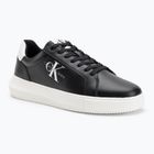 Calvin Klein Herrenschuhe YM0YM00681 Chunky Cupsole Monologo Lth dreifach schwarz/hellweiß