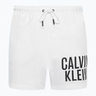 Calvin Klein Medium Herren Badeshorts mit Kordelzug weiß