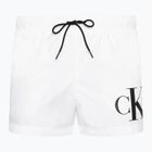 Herren Calvin Klein Short Drawstring klassische weiße Badeshorts