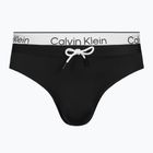 Herren Calvin Klein Brief Double WB Badeslip schwarz