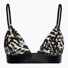 Calvin Klein Triangle-RP Print unscharfes Tier-Badeanzug-Top