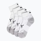 Socken PUMA Sport Cushioned Quarter 2 pairs white