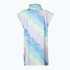 O'Neill Quick Dry Jack's blauer Poncho für Frauen in Batik-Optik