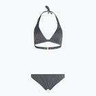 Zweiteiliger Damen-Badeanzug O'Neill Marga Cruz Bikini schwarz einfach gestreift