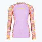 Damen Badeshirt O'Neill Anglet Skin gelbes Halstuch Druck
