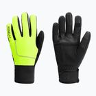 Herren Fahrradhandschuhe Rogelli Essential Winter Waterproop fluorescent yellow
