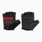Rogelli Hero II Herren Radhandschuhe schwarz/rot/bordeaux