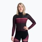 Damen Radfahren Longsleeve Rogelli Impress II bordeaux / koralle