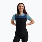 Radtrikot Damen Rogelli Core Block W black/blue/dark blue