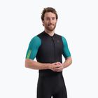 Radtrikot Herren Rogelli Fast black/teal/green
