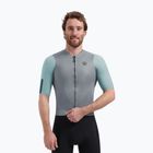 Herren-Fahrradtrikot Rogelli Fast grey/dusty teal/teal