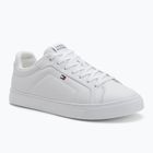 Tommy Hilfiger Herrenschuhe Icon Court Lth Flag Ess weiß