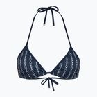 Tommy Hilfiger Triangle Rp Print Flagge Kette Badeanzug Top dunkle Nacht navy