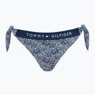 Bikini-Unterteil Tommy Hilfiger Cheeky Side Tie Bikini Print illustrated wave dark night navy
