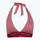 Bikini-Oberteil Tommy Hilfiger Halter Rp Print floral stripe regatta red