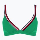 Tommy Hilfiger Triangle Rp olympisches grünes Badeanzug-Top