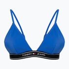 Tommy Jeans Triangle RP Persian blau Badeanzug Oberteil