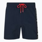 Herren Tommy Jeans SF Medium Drawstring Side Tape swim shorts dark night navy