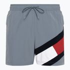 Tommy Hilfiger SF Medium Herren Badeshorts mit Kordelzug blau koralle