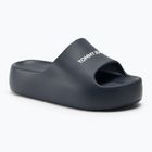 Tommy Jeans Women's Chunky Flatform Slide Flip-Flops dunkle Nachtmarine