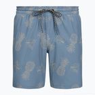 Herren-Badeshorts Hurley Pineapple Volley Swim Short Blue/Brown