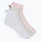 Kindersocken SKECHERS Non Terry Anklet 3er-Pack pink