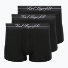 Herrenboxershorts KARL LAGERFELD Hotel Karl Lyocell Trunk 3er-Pack black