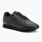 Herren Tommy Hilfiger Lo Runner Pu Mix schwarz Schuhe