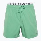 Herren Tommy Hilfiger Medium Drawstring Swim Shorts Dw fort grün