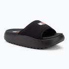 Badeschlappen Schlappen Damen Tommy Jeans Comfy Pool Slide black