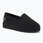 Damen Schuhe Calvin Klein Flatform Espadrille Mg/Hdw dreifach schwarz