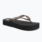 Damen Calvin Klein YW0YW01830 Strand Sandale Flatform Tpu schwarz/hellweiß Flip Flops