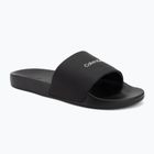 Calvin Klein Herren Flip-Flops HM0HM01754 Pool Slide Ck Square schwarz