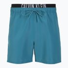 Badeshorts Herren Calvin Klein KM0KM01093 Intense Power Medium Double WB storm blue