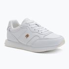 Tommy Hilfiger Damen Schuhe Leder Runner weiß
