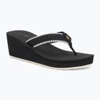 Tommy Hilfiger Damen Flip Flops Wedge Beach Sandale schwarz
