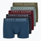 Tommy Hilfiger Herren Boxershorts UM0UM03679 5 Paar desrt sky/fossil blue/utility oliv/grove grn/rouge
